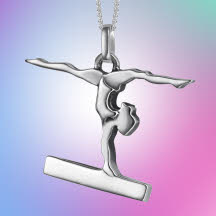 Sieraden_turnen_gymnastiek_zilveren_ketting_hangertje_turnster_balk_my_beads