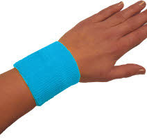 Korte polsbanden blauw