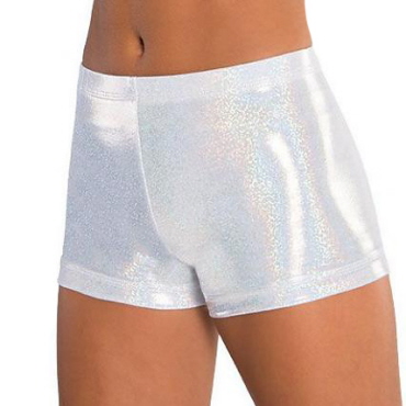 Turnbroekje Zilverwit Glitter